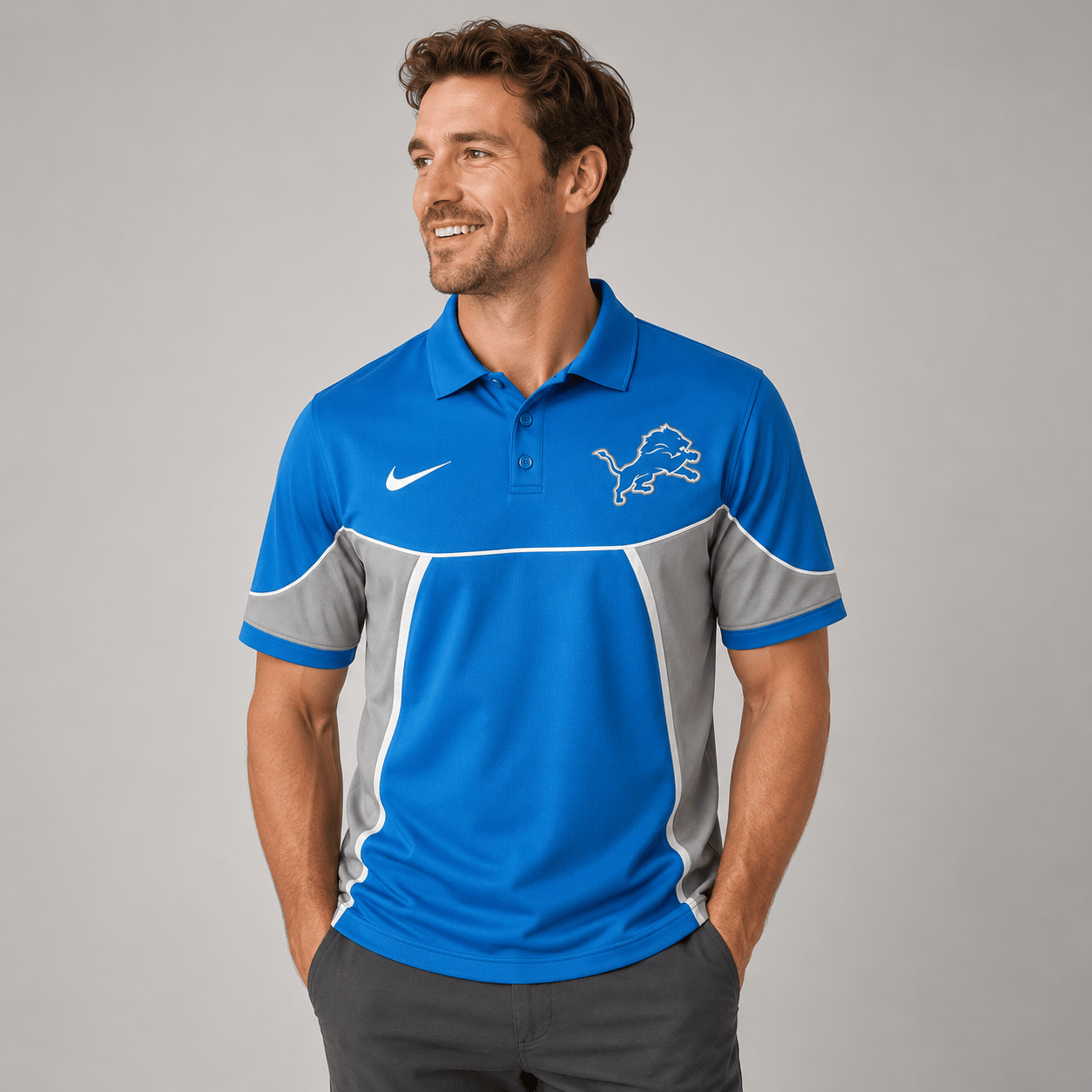DL Premium NFL Personalized Sports Style Polo Shirt