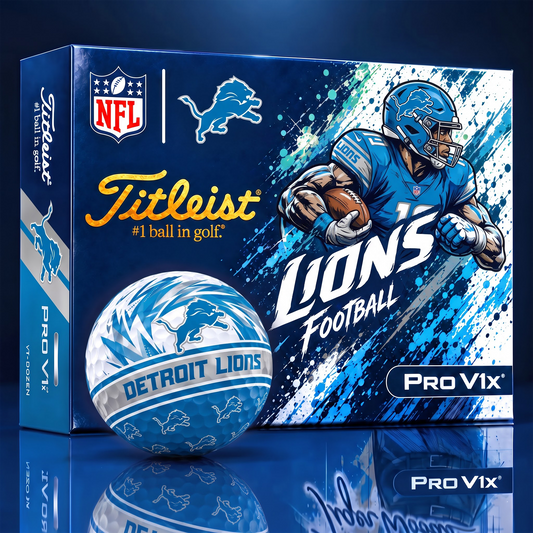 DL x Custom NFL Dynamic Paint Splatter Golf Balls