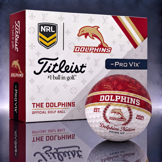 DOL X Custom NRL Football Tradition Golf Ball Set