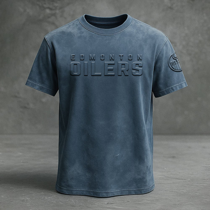 EDM x NHL Embossed Tshirt 0905 DatND DVT