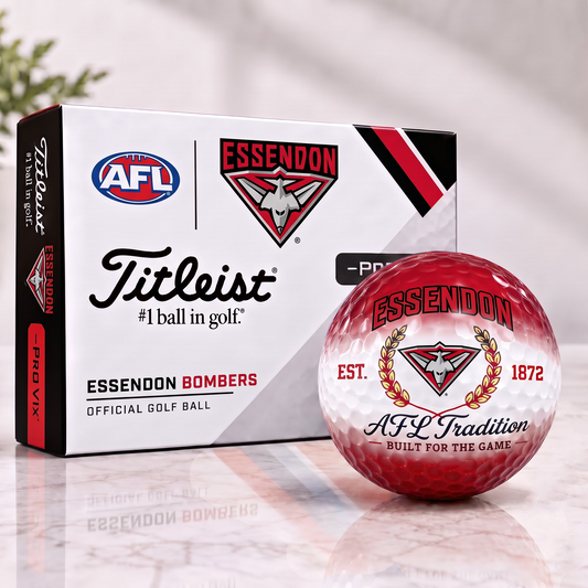 ES x Custom AFL Football Tradition Golf Ball Set