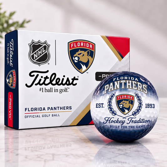 FLA X Custom NHL Football Tradition Golf Ball Set