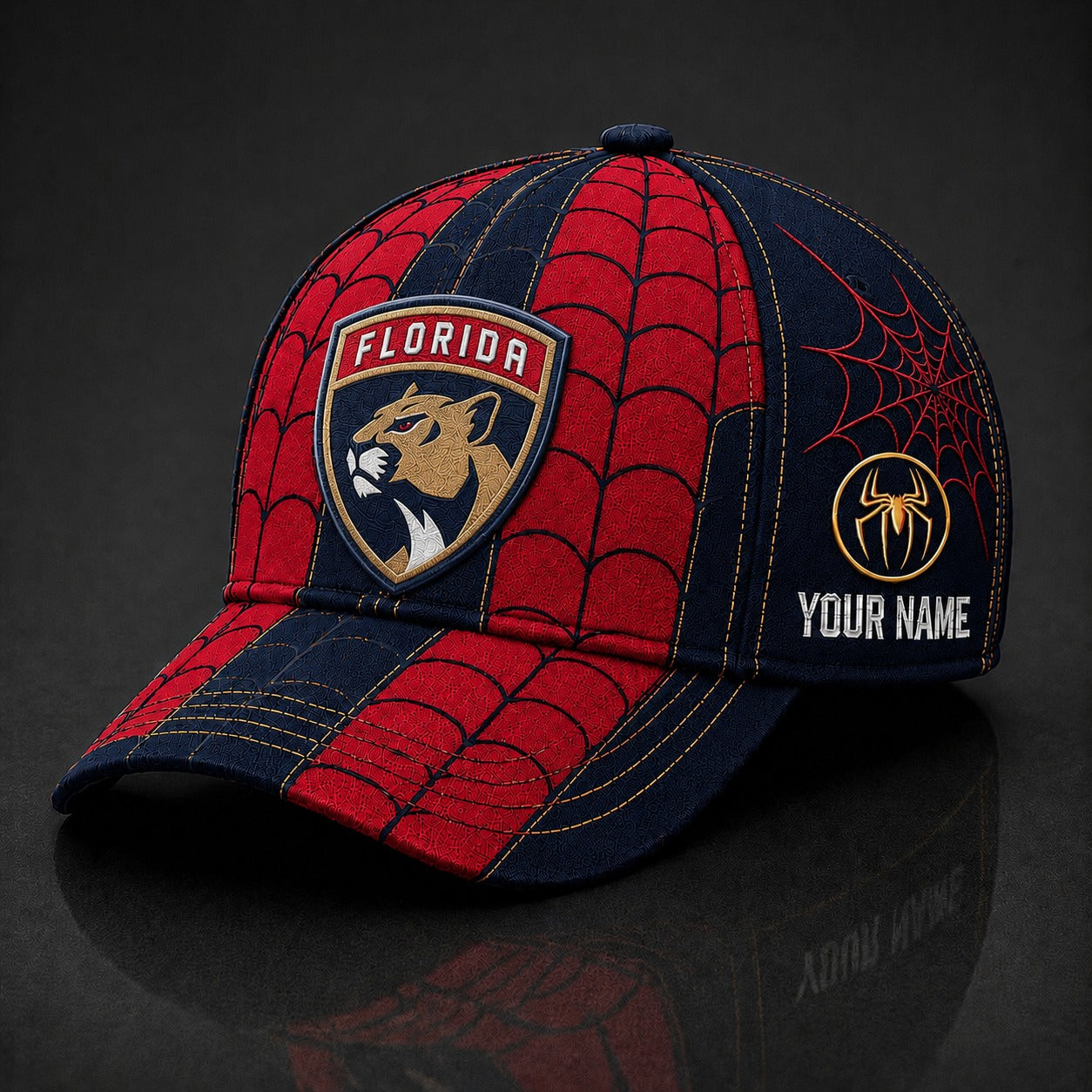 FP NHL x Spider Man Premium V2 Classic Cap Limited Edition Gift for Football Fans