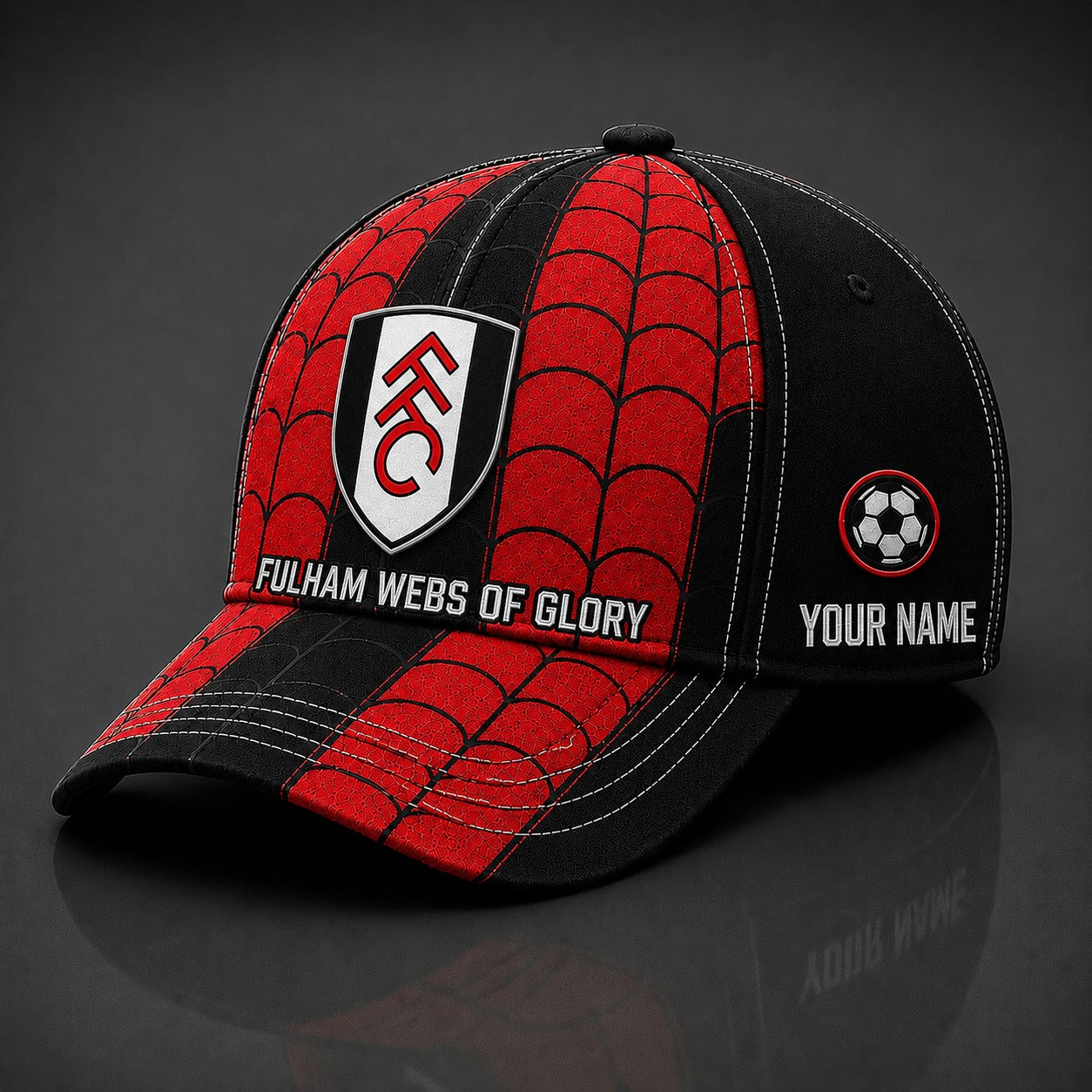 FUL EPL x Spider Premium Classic Cap Limited Edition Gift for Football Fans