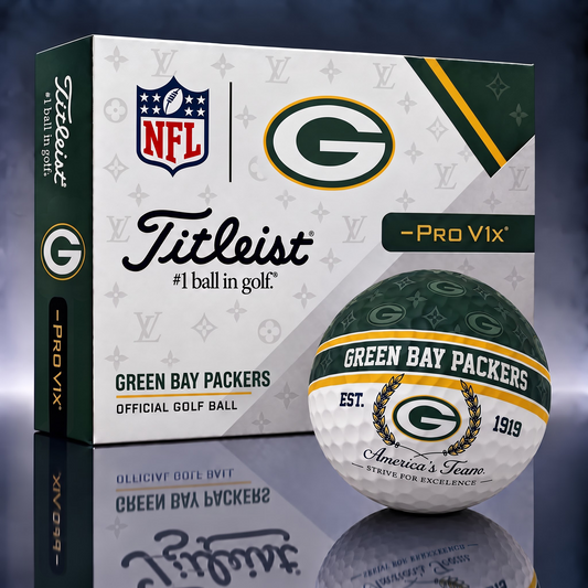GBP x NFL Custom LV x Titleist Pro V1 Golf Balls Set