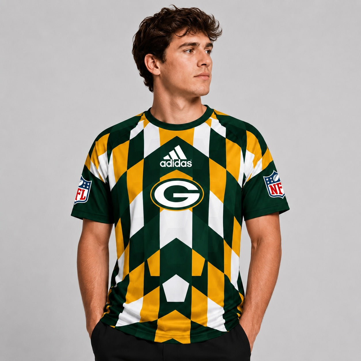 GBP x NFL Premium Geometric Fan Performance T-Shirt