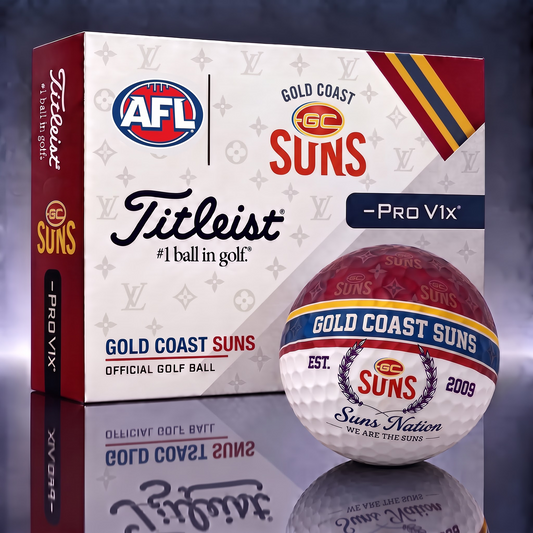 GCS X Custom AFL Football Tradition Golf Ball Set