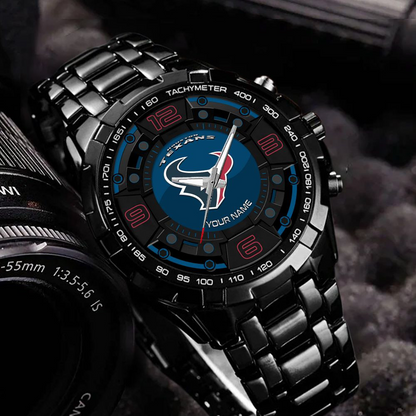 HOU x NFL Stainless Steel Watch DatND DVT