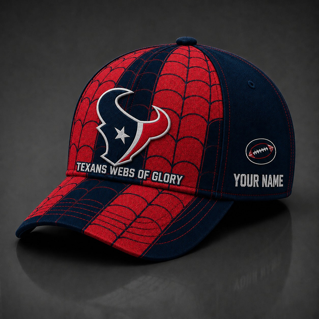 HT NFL x Spider Premium Classic Cap Limited Edition Gift for Football Fans