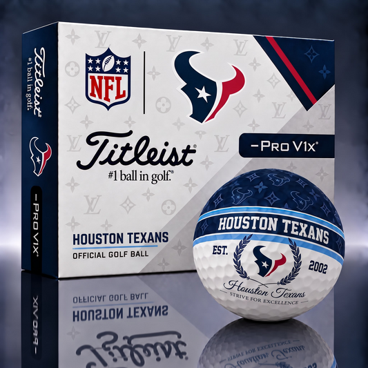 HT x NFL Custom LV x Titleist Pro V1 Golf Balls Set