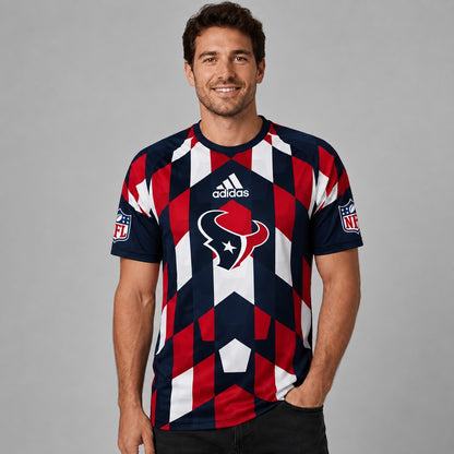 HT x NFL Premium Geometric Fan Performance T-Shirt