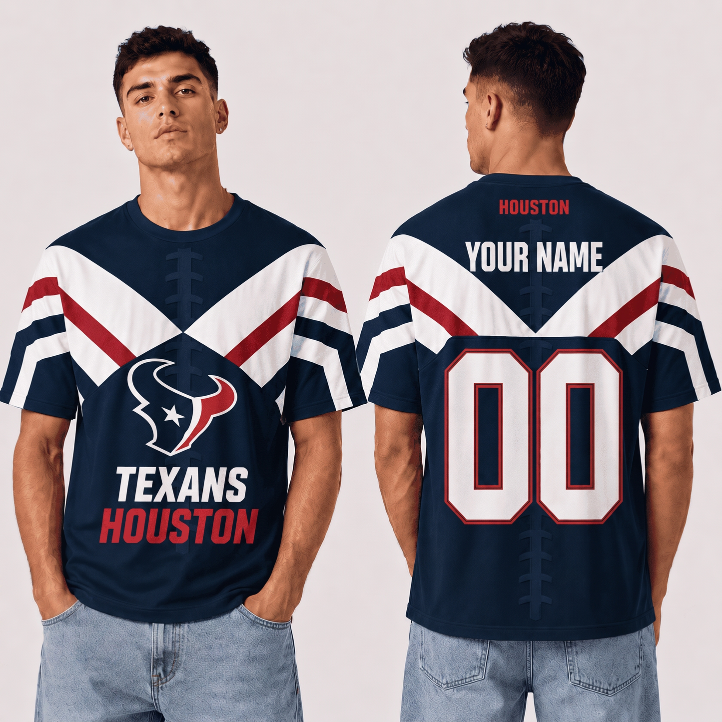 HT x NFL Premium T-Shirt 3D Personalized Gift For Fan