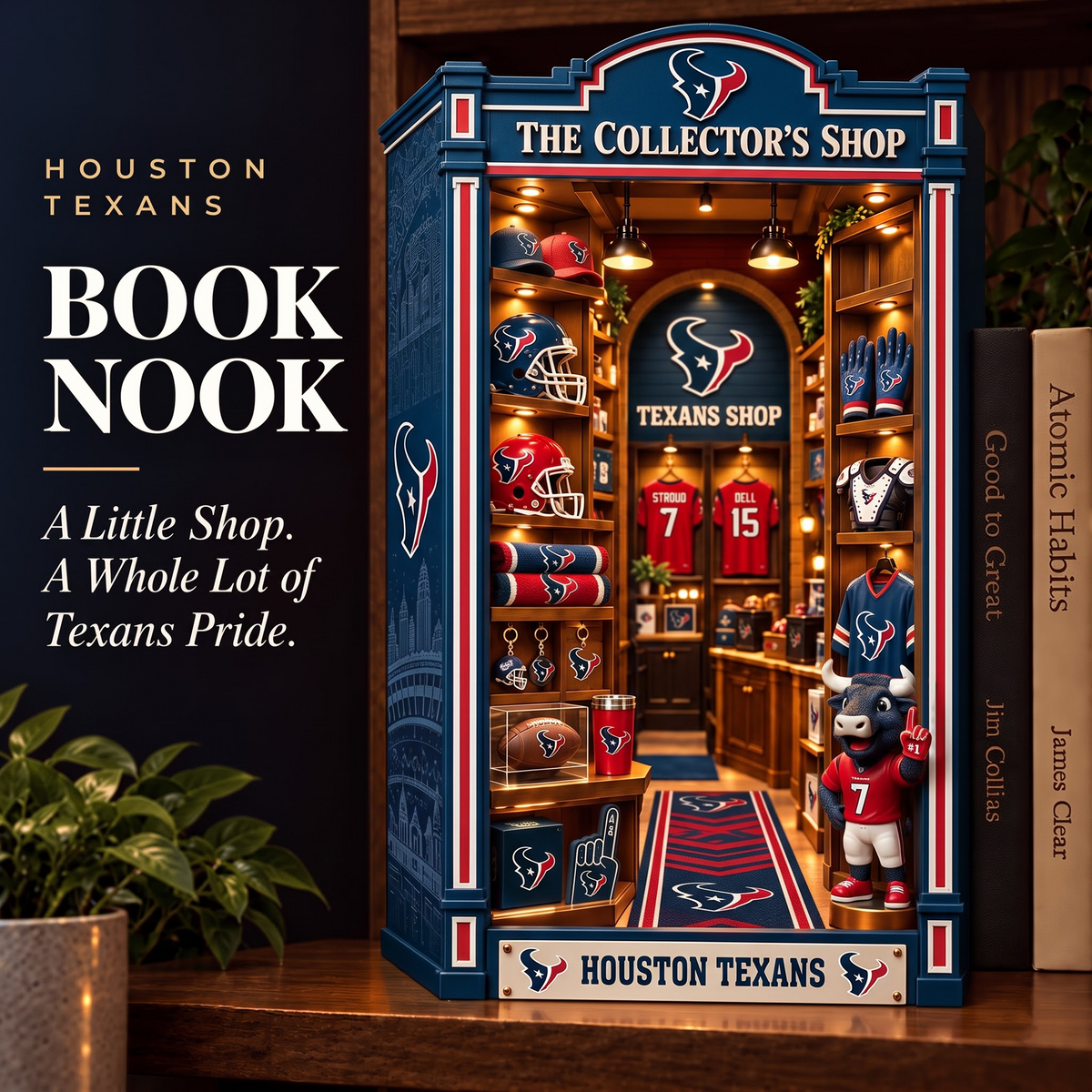 HT x Premium NFL KC Book Nook