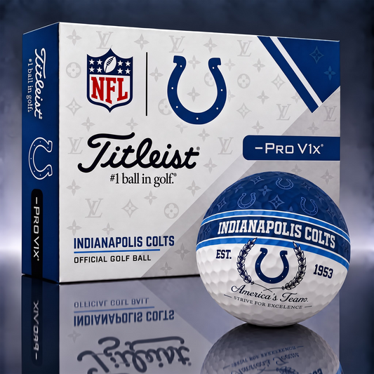 IC x NFL Custom LV x Titleist Pro V1 Golf Balls Set