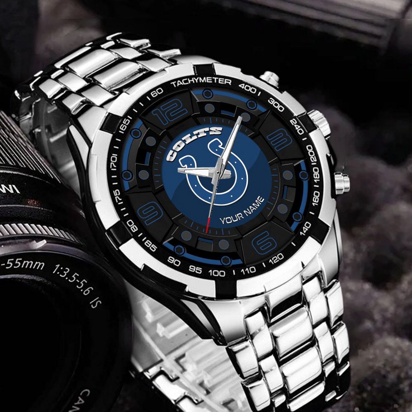 IND x NFL Stainless Steel Watch DatND DVT