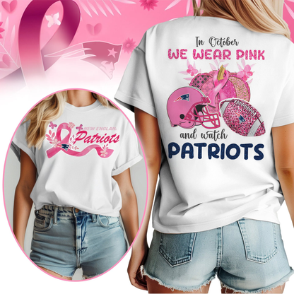 In October We Wear Pink And Watch NEP Shirt  300626
