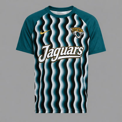 JJ Premium NFL Retro Wavy Pattern Athletic T-Shirt