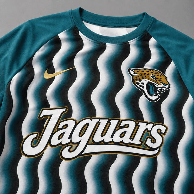 JJ Premium NFL Retro Wavy Pattern Athletic T-Shirt