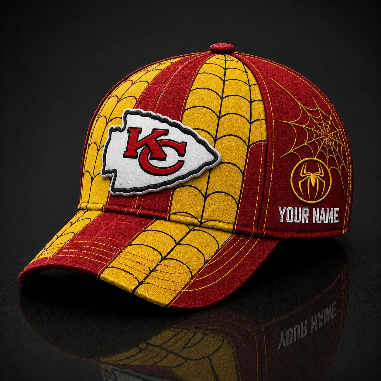 KCC NFL x Spider Man Premium V2 Classic Cap Limited Edition Gift for Football Fans