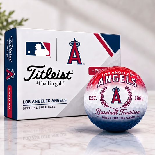 LAA x Custom MLB Football Tradition Golf Ball Set