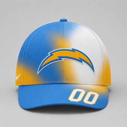 LAC Premium NFL Custom Name Number Athletic Cap