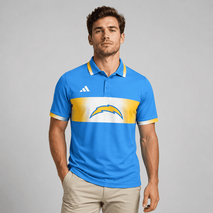 LAC Premium NFL Personalized Match Day Polo Shirt