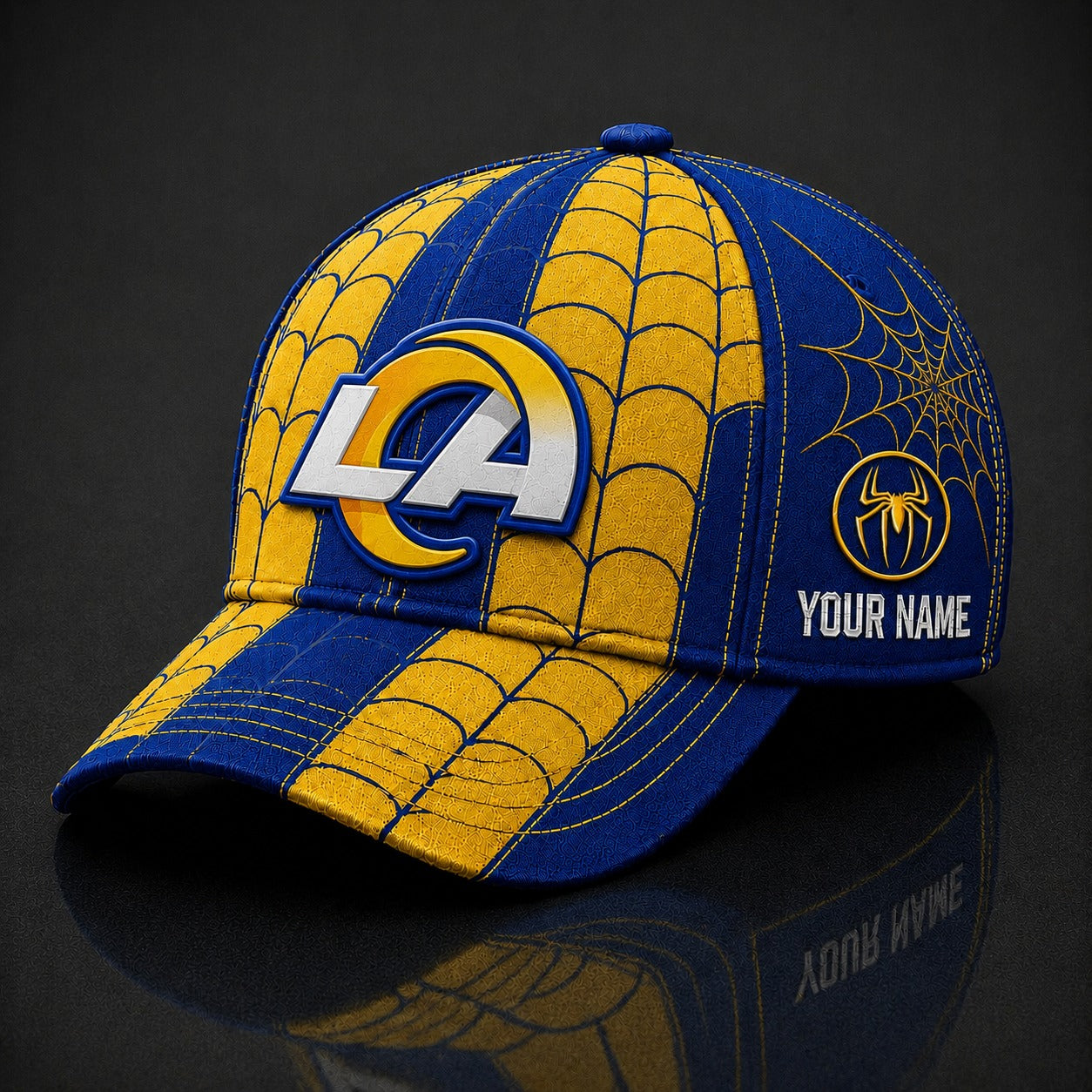 LAR NFL x Spider Man Premium V2 Classic Cap Limited Edition Gift for Football Fans