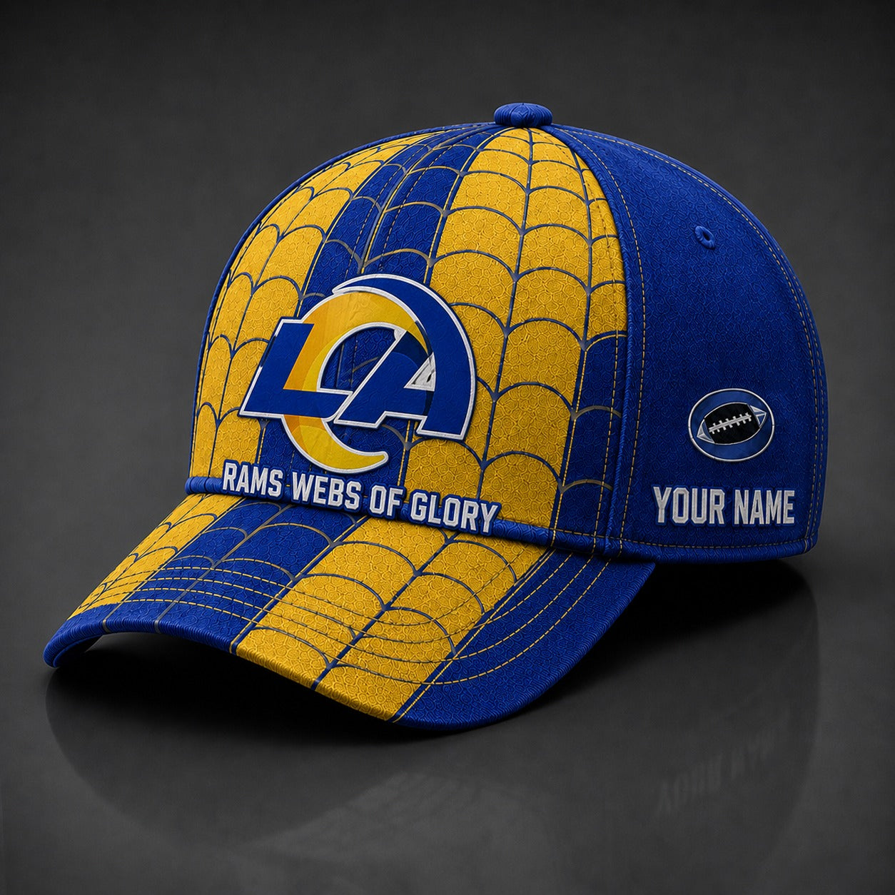 LAR NFL x Spider Premium Classic Cap Limited Edition Gift for Football Fans
