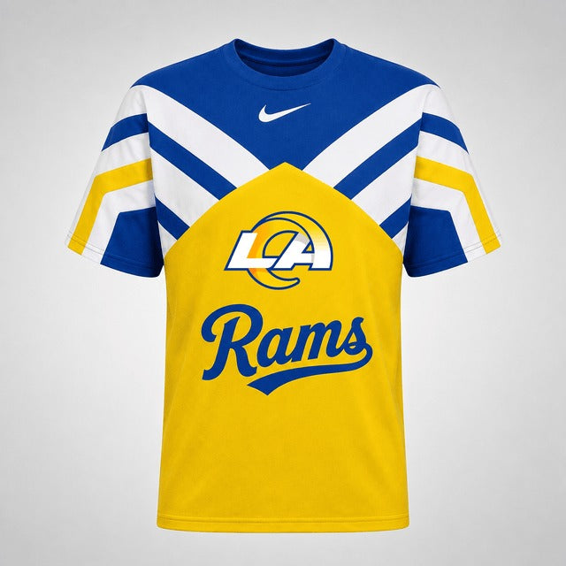 LAR Premium NFL Men's Casual Performance T-Shirt
