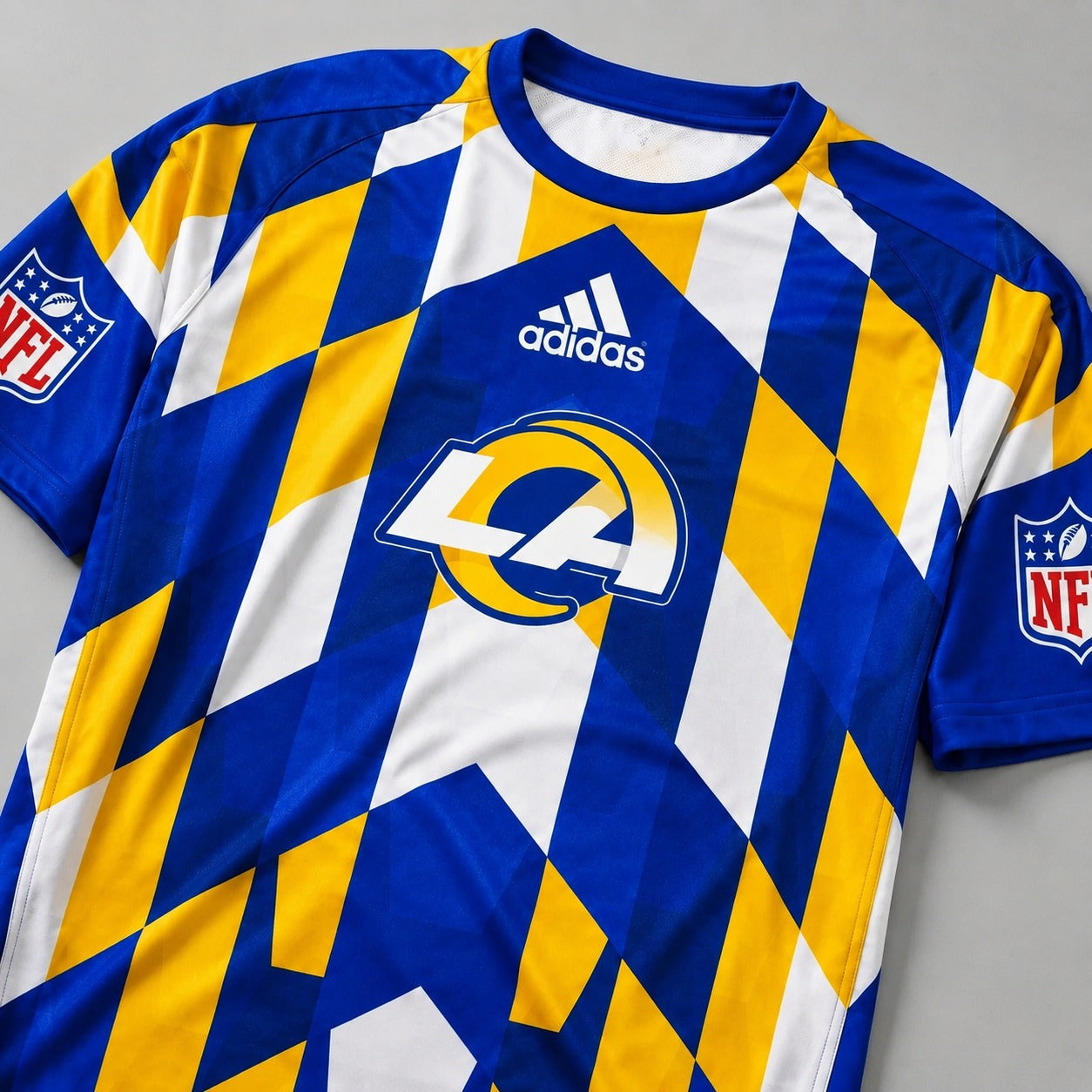 LAR x NFL Premium Geometric Fan Performance T-Shirt