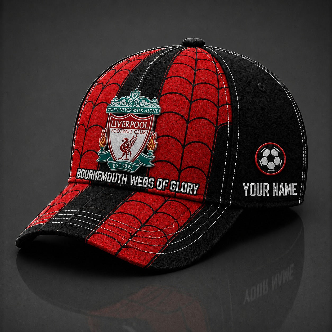 LIV EPL x Spider Premium Classic Cap Limited Edition Gift for Football Fans
