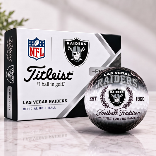 LV X Custom NFL Football Tradition Golf Ball Set