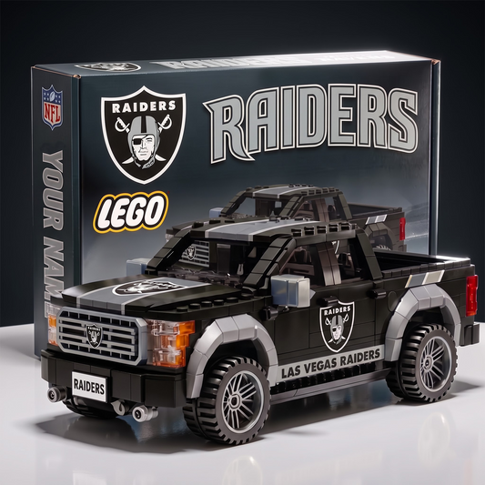 LVR x NFL IN-HOUSE CRAFTED PICKUP TRUCK BUILDING BLOCK SET