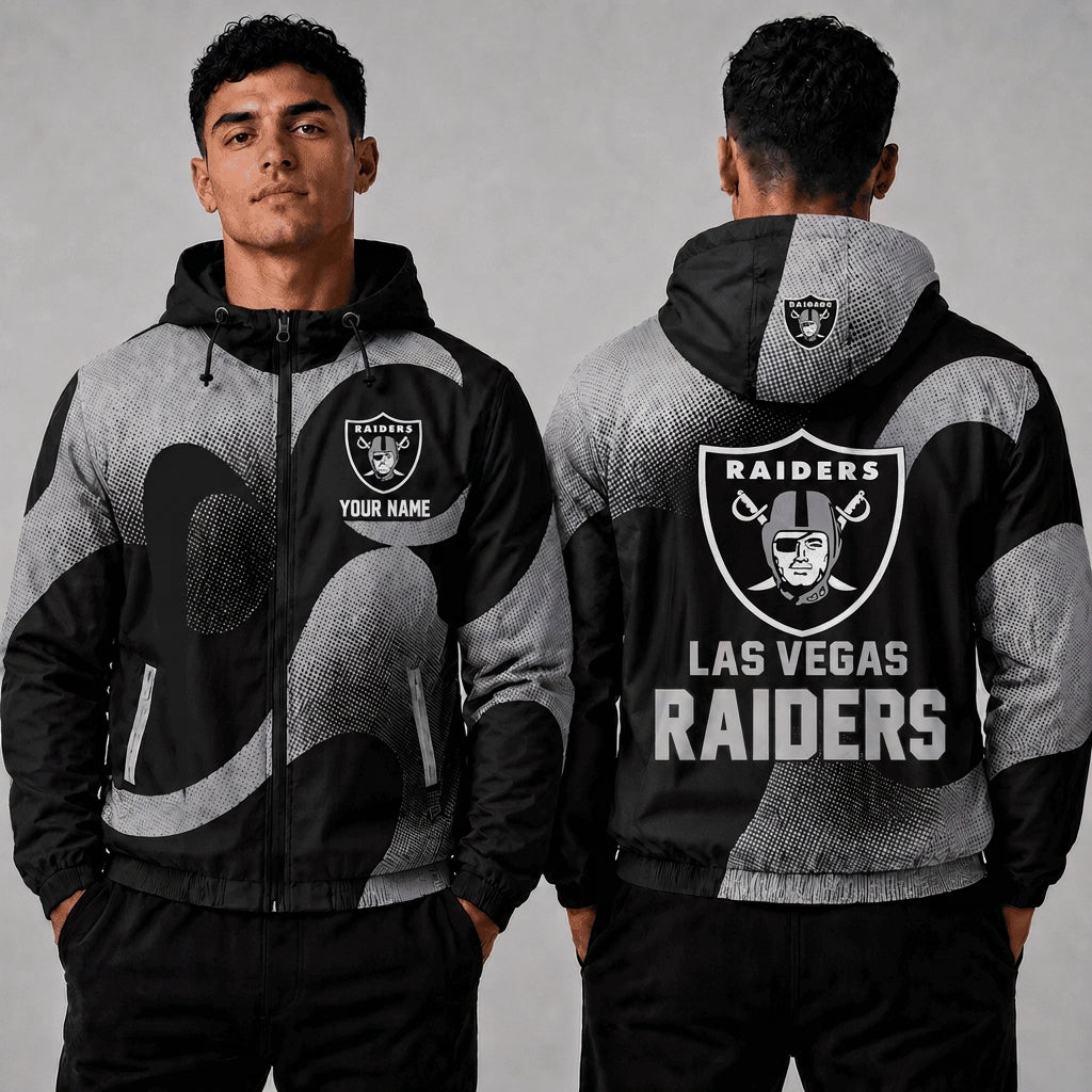 LVRx NFL Premium Windbreaker Jacket Personalized Gift For Fan