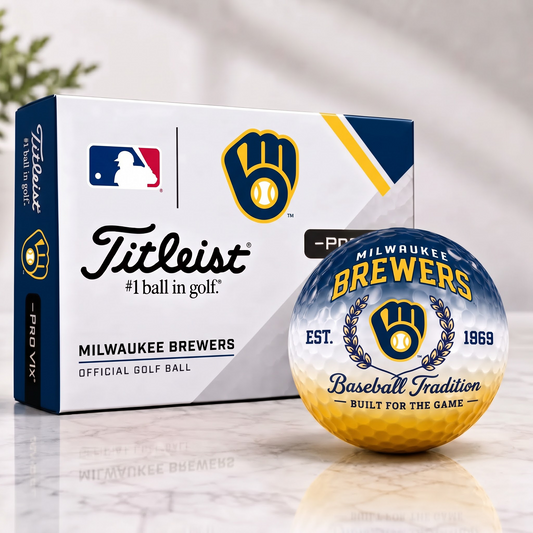 MB x Custom MLB Football Tradition Golf Ball Set