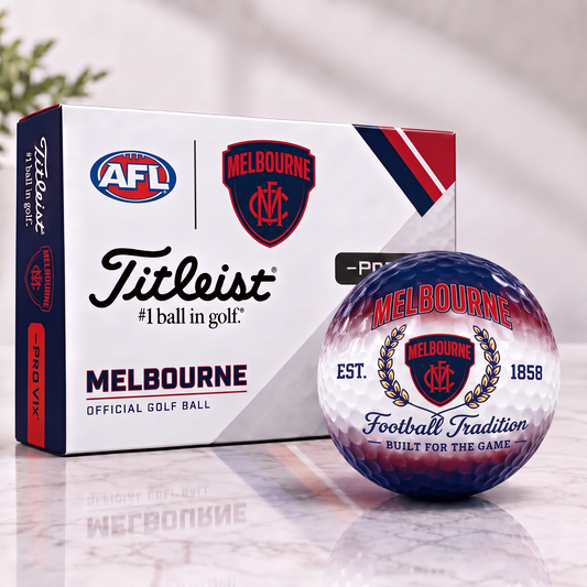 MEL x Custom AFL Football Tradition Golf Ball Set