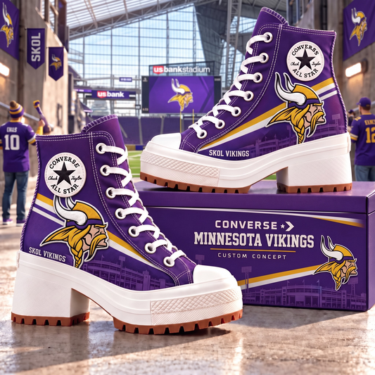 MIN X PREMIUM NFL Heeled High-Top Sneakers