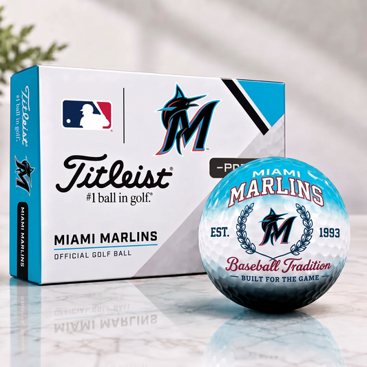 MM x Custom MLB Football Tradition Golf Ball Set