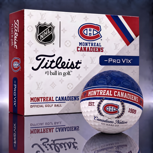 MTL X NHL Custom LV x Titleist Pro V1 Golf Balls Set