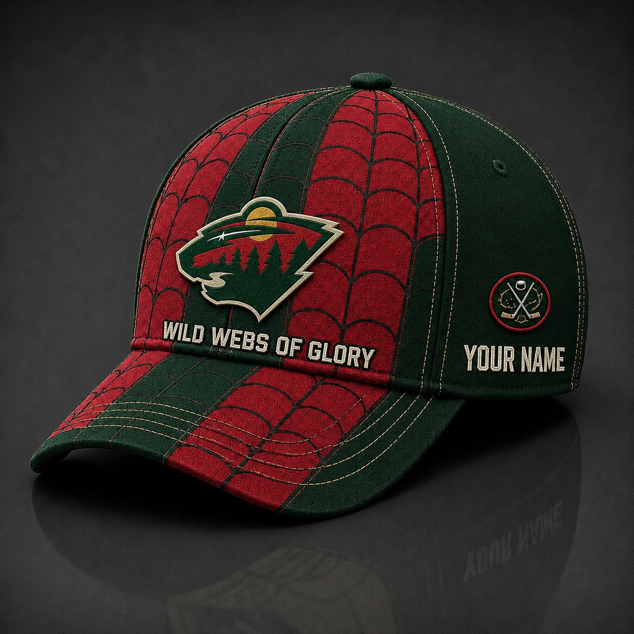 MW NHL x Spider Premium Classic Cap Limited Edition Gift for Football Fans