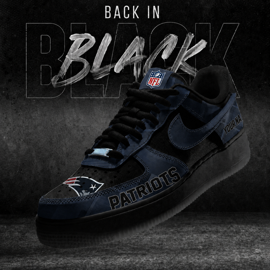 NEP x NFL Back In Black V2 AF1 Sneakers  270626