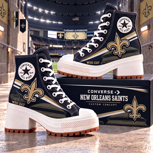 NO X PREMIUM NFL Heeled High-Top Sneakers