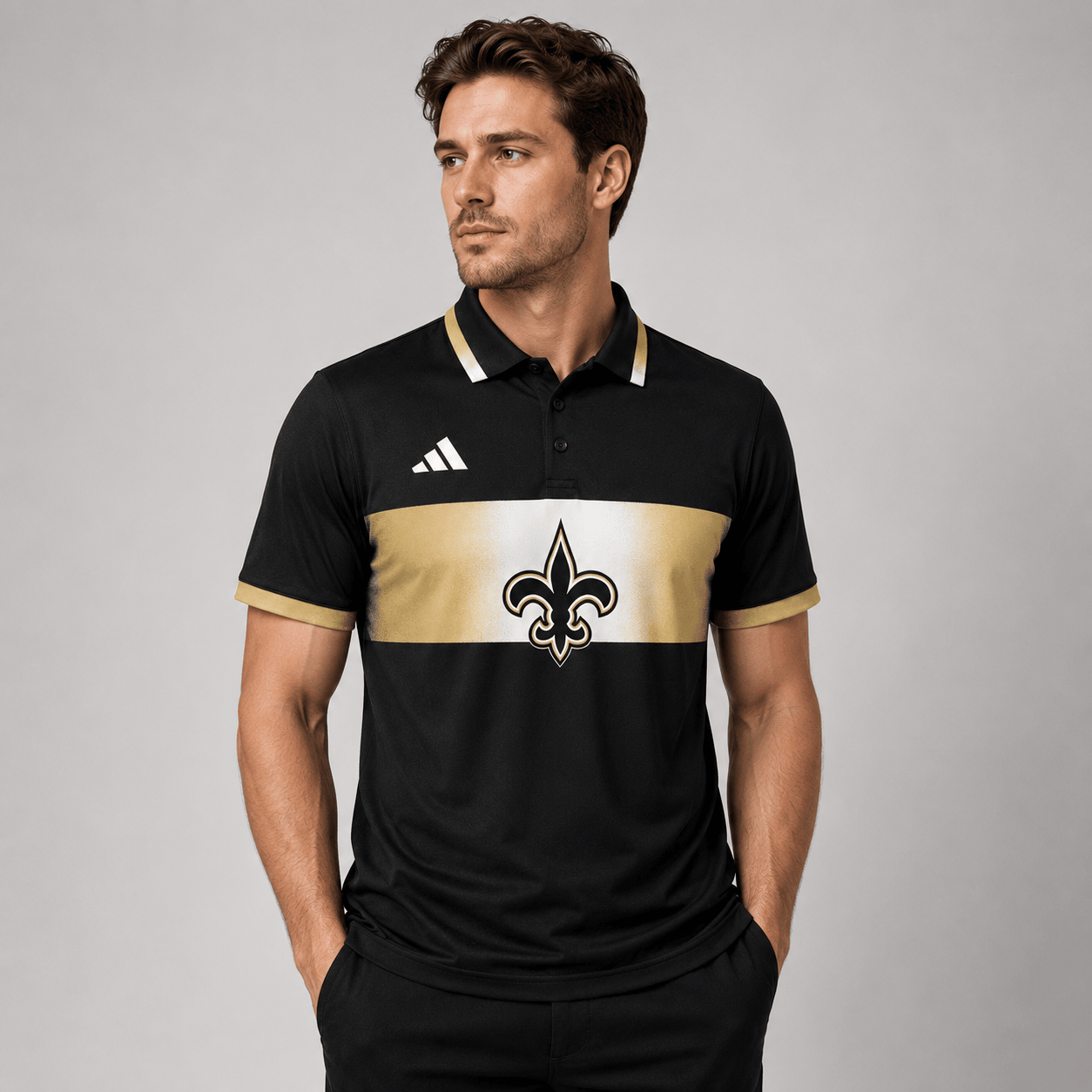 NOS Premium NFL Personalized Match Day Polo Shirt
