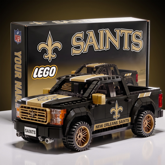 NOS x NFL IN-HOUSE CRAFTED PICKUP TRUCK BUILDING BLOCK SET