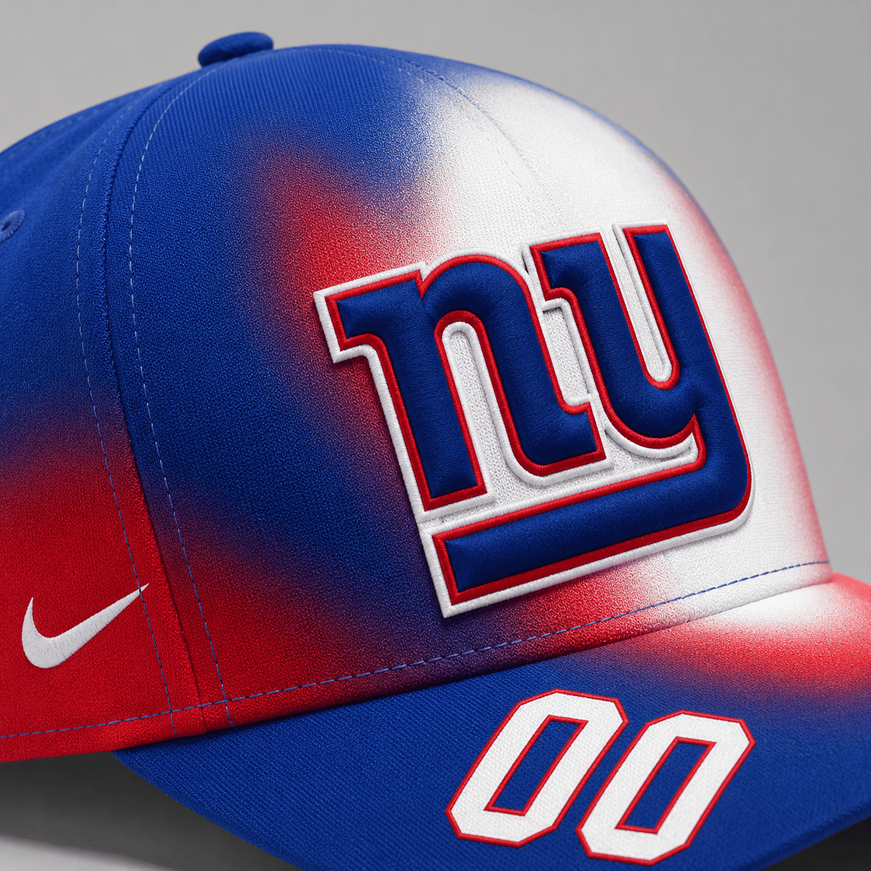 NYG Premium NFL Custom Name Number Athletic Cap