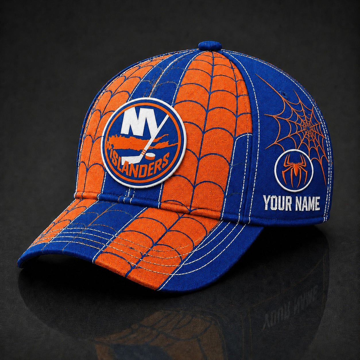 NYI NHL x Spider Man Premium V2 Classic Cap Limited Edition Gift for Football Fans