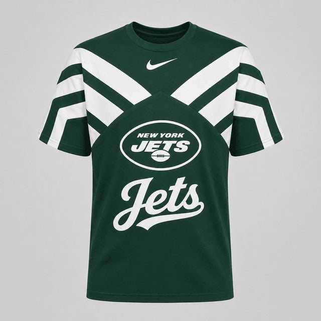 NYJ Premium NFL Men's Casual Performance T-Shirt