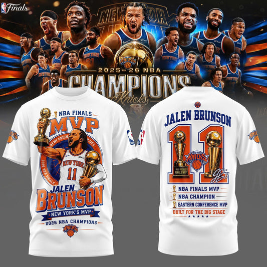 NYK x NBA Finals Champions Luxury V2 Shirt 150626