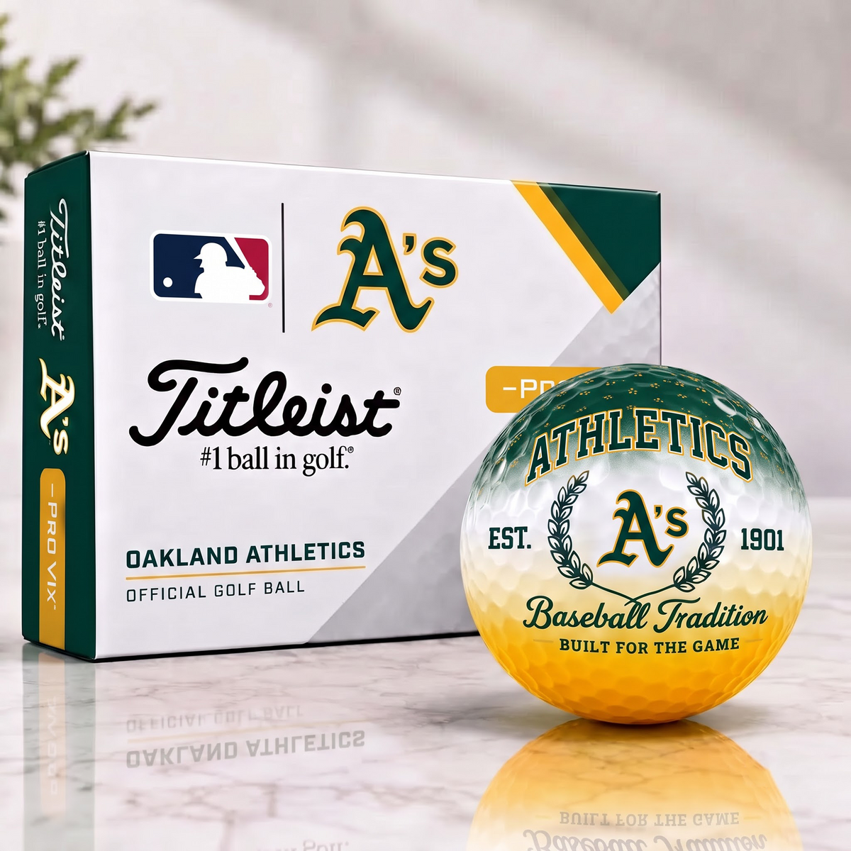 OA x Custom MLB Football Tradition Golf Ball Set