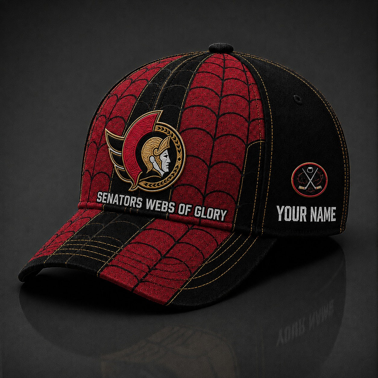 OS NHL x Spider Premium Classic Cap Limited Edition Gift for Football Fans